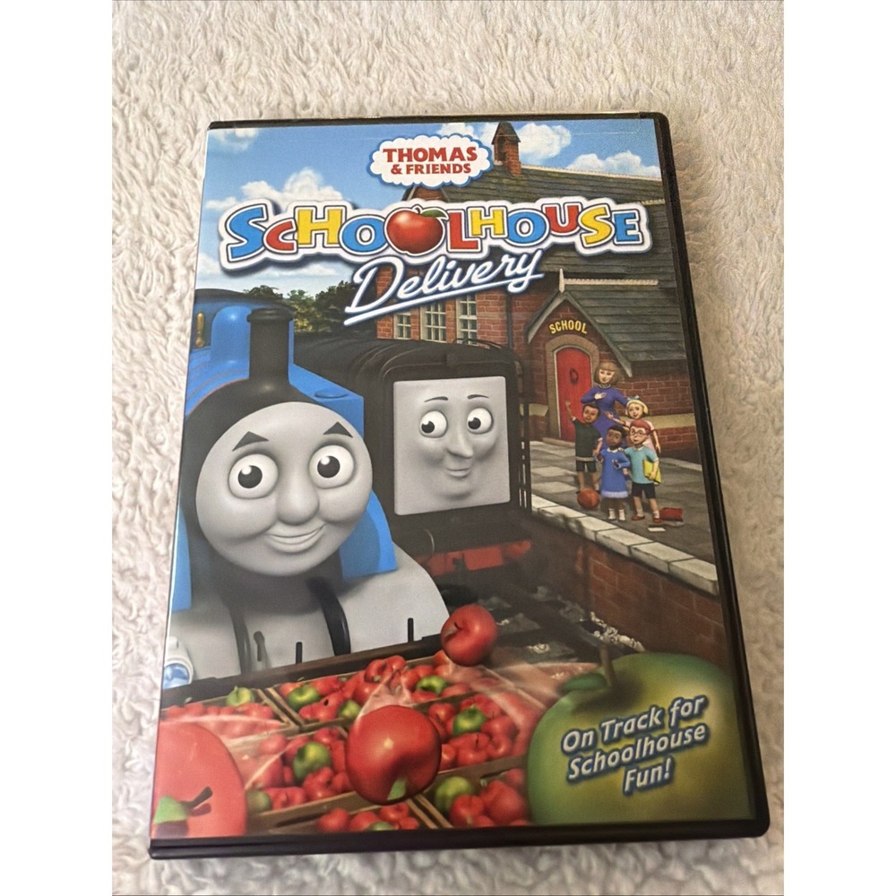 Thomas and Friends Schoolhouse Delivery Dvd 2012 Region 1 Mighty Magnet Game